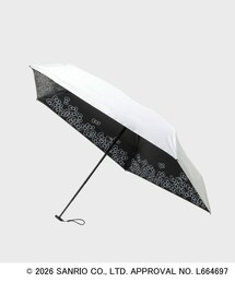 ハローキティコラボ（ハローキティコラボ）の「◆【ハローキティ】晴雨兼用裏側プリント折りたたみ傘（折りたたみ傘）」