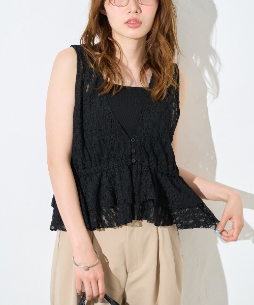 model：163cm / size：F