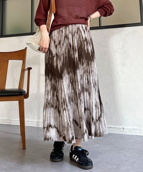 un dix cors(アンディコール)の「ニュアンスプリーツスカート(スカート・レディース・ブラック・FREE)」の17枚目の写真