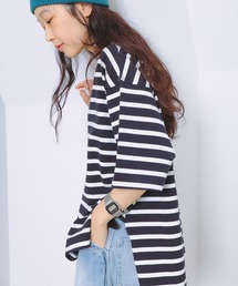 BEAMS BOY | 【8/6再値下げ】ボーダー ビッグ ショートスリーブ(Tシャツ/カットソー)