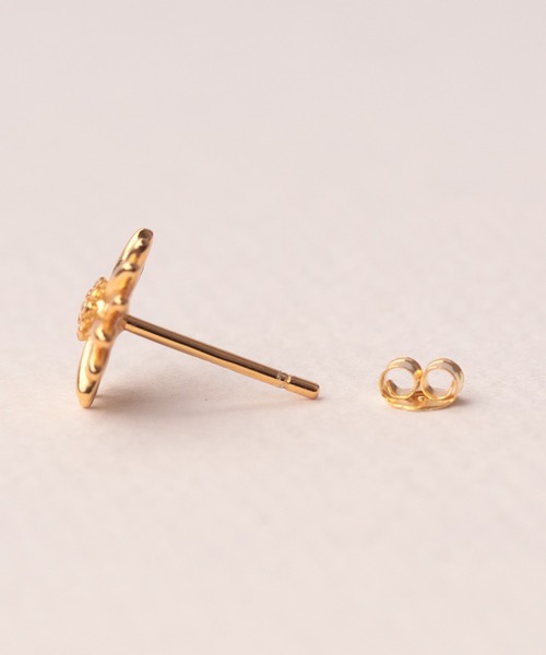 NOIR DE POUPEE(ノワールドプーペ)の「【WEB限定】silver925 デイジーピアス(ピアス(両耳用)・レディース・ゴールド/シルバー・FREE)」の8枚目の写真