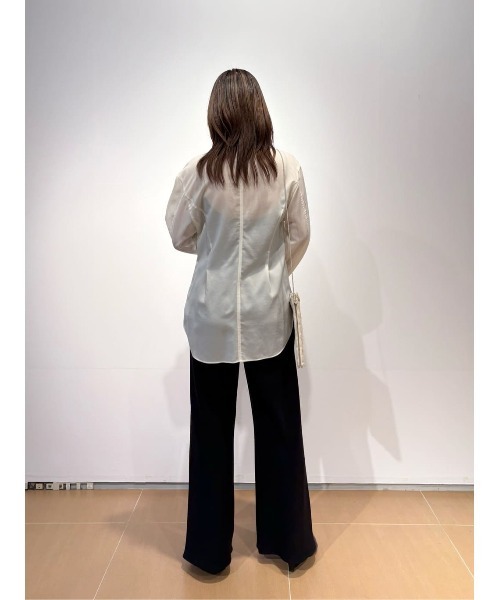 COLUMN（コラム）の「COLUMN / シェイプシャツ＜PERMANENT＞（シャツ/ブラウス・レディース・ホワイト・36/38）」の8枚目の写真