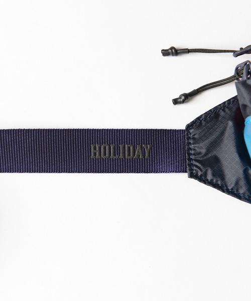 HOLIDAY（ホリデイ）の「HOLIDAY PACKABLE MINI WAIST BAG (CRAZY) ホリデイパッカブルミニウエストバッグ (クレイジー)（ボディバッグ/ウエストポーチ・レディース・マルチ・ONE SIZE）」の5枚目の写真