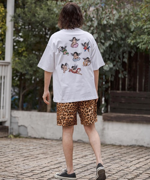 CAMBIO（カンビオ）の「mt10269- ビッグシルエットプリントT（Angels） Tシャツ(CASD-175)（Tシャツ/カットソー・メンズ・セージグリーン/サンドベージュ/ホワイト・XL/L/M/S）」の8枚目の写真