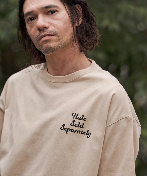 CAMBIO（カンビオ）の「mt10269- ビッグシルエットプリントT（Angels） Tシャツ(CASD-175)（Tシャツ/カットソー・メンズ・セージグリーン/サンドベージュ/ホワイト・XL/L/M/S）」の19枚目の写真