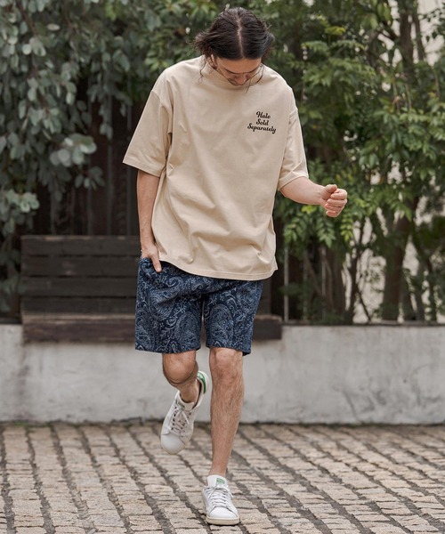CAMBIO（カンビオ）の「mt10269- ビッグシルエットプリントT（Angels） Tシャツ(CASD-175)（Tシャツ/カットソー・メンズ・セージグリーン/サンドベージュ/ホワイト・XL/L/M/S）」の21枚目の写真