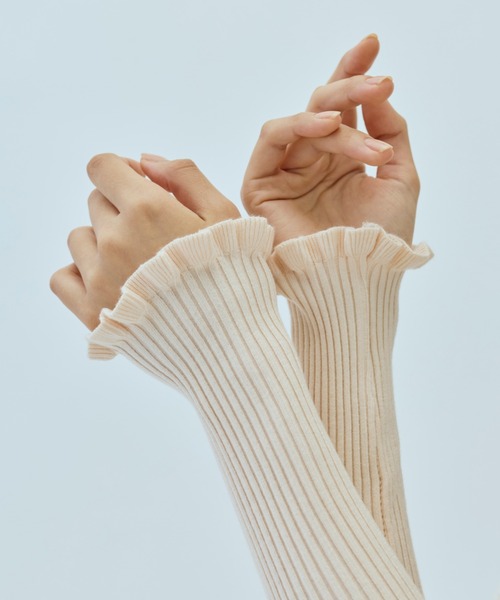 DRWCYS（ドロシーズ）の「リブVネックニットカーデ（カーディガン/ボレロ・レディース・ピンク/オフホワイト/ブラック・FREE）」の12枚目の写真