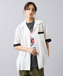 DEUS EX MACHINA（デウスエクスマキナ）の「【Deus Ex Machina / デウスエクスマキナ】ボーリングシャツ / 半袖シャツ/ ユニセックス（シャツ/ブラウス）」