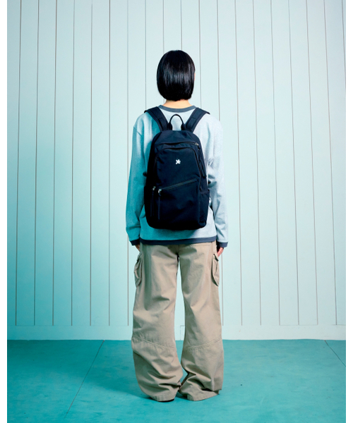 THECOLDESTMOMENT（ザコールデストモーメント）の「TCM strap layered ripstop backpack (black)（バックパック/リュック・レディース・その他・OS）」の2枚目の写真