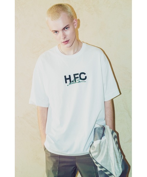 hummel（ヒュンメル）の「hummel/ヒュンメル H.FC ﾛｺﾞTｼｬﾂ（Tシャツ/カットソー・レディース・ブルー/ブラック/ホワイト・L/XL/M）」の9枚目の写真