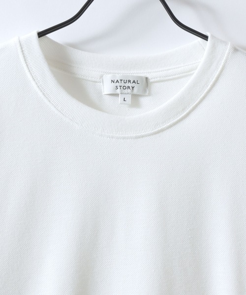 SITRY(シトリー)の「Dry Moss Stitch Drawcord T-shirt/吸水速乾 UVカット オーバーサイズ 無地 ボーダー ドローコード 半袖Tシャツ レディース メンズ(Tシャツ/カットソー・メンズ・ダークブルー/ホワイト/レンガ/ブラック/ブラウン系その他/ブラック系その他・M/L/LL)」の14枚目の写真