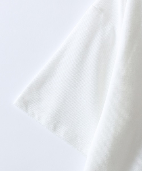 SITRY(シトリー)の「Dry Moss Stitch Drawcord T-shirt/吸水速乾 UVカット オーバーサイズ 無地 ボーダー ドローコード 半袖Tシャツ レディース メンズ(Tシャツ/カットソー・メンズ・ダークブルー/ホワイト/レンガ/ブラック/ブラウン系その他/ブラック系その他・M/L/LL)」の15枚目の写真