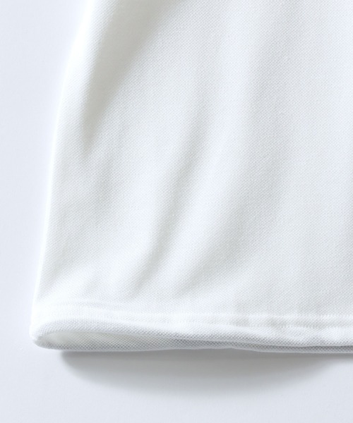 SITRY(シトリー)の「Dry Moss Stitch Drawcord T-shirt/吸水速乾 UVカット オーバーサイズ 無地 ボーダー ドローコード 半袖Tシャツ レディース メンズ(Tシャツ/カットソー・メンズ・ダークブルー/ホワイト/レンガ/ブラック/ブラウン系その他/ブラック系その他・M/L/LL)」の16枚目の写真