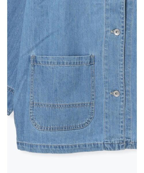Samansa Mos2（サマンサ モスモス）の「デニムカバーオール（ブルゾン・レディース・ブルー/サックスブルー・F）」の20枚目の写真