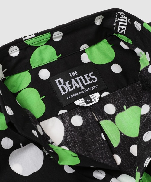 THE BEATLES 「APPLE & DOT」SHIRT BLACK（シャツ/ブラウス）｜THE