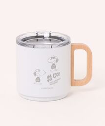 PEANUTS（ピーナッツ）の「PEANUTS/ピーナッツ　モノトーンシリーズ　蓋つきステンレスマグ（食器）」