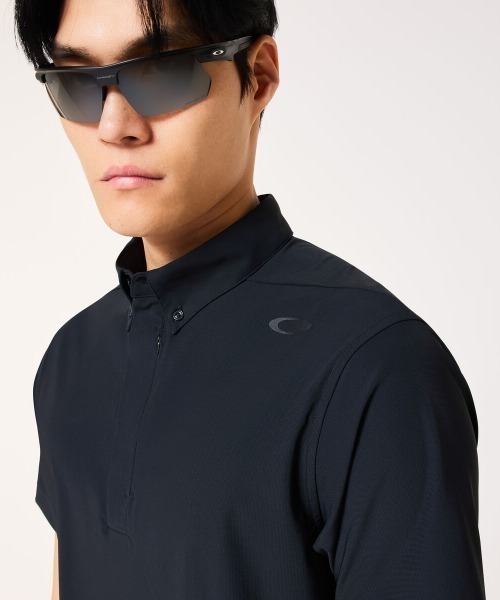 OAKLEY(オークリー)の「オークリー MULTI SS BD SHIRTS 1.0(ポロシャツ・メンズ・ブラック/ホワイト/ネイビー・3L/M/L/LL)」の14枚目の写真