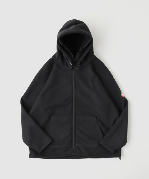 C.E(シーイー)の「C.E / シーイー cavempt ATTACHED HOOD FLEECE ZIP UP(その他アウター・メンズ・ブラック・LARGE/MEDIUM)」の1枚目の写真
