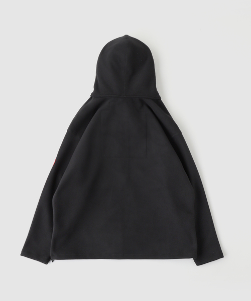 C.E(シーイー)の「C.E / シーイー cavempt ATTACHED HOOD FLEECE ZIP UP(その他アウター・メンズ・ブラック・LARGE/MEDIUM)」の2枚目の写真