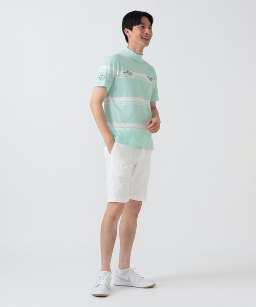 BEAMS GOLF（ビームスゴルフ）の「PURPLE LABEL / ストレッチ オックスフォード 3D ショートパンツ（接触冷感・UVカット）（その他パンツ・メンズ・ホワイト/ネイビー/オリーブ・52/50/48/46/44）」の5枚目の写真