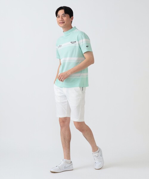 BEAMS GOLF（ビームスゴルフ）の「PURPLE LABEL / ストレッチ オックスフォード 3D ショートパンツ（接触冷感・UVカット）（その他パンツ・メンズ・ホワイト/ネイビー/オリーブ・52/50/48/46/44）」の6枚目の写真