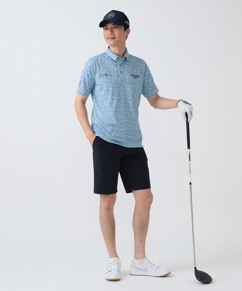 BEAMS GOLF（ビームスゴルフ）の「PURPLE LABEL / ストレッチ オックスフォード 3D ショートパンツ（接触冷感・UVカット）（その他パンツ・メンズ・ホワイト/ネイビー/オリーブ・52/50/48/46/44）」の11枚目の写真