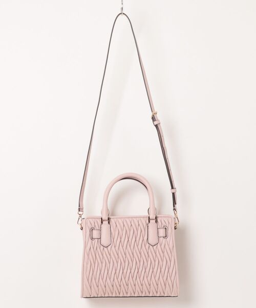 MICHAEL KORS（マイケルコース）の「LANDON SM SATCHEL Satchel（ハンドバッグ・レディース・ピンク系・FREE）」の2枚目の写真