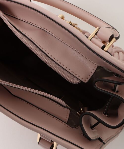 MICHAEL KORS（マイケルコース）の「LANDON SM SATCHEL Satchel（ハンドバッグ・レディース・ピンク系・FREE）」の4枚目の写真