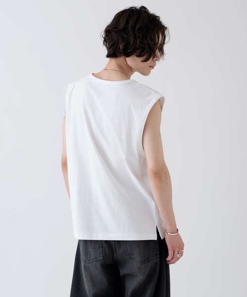 improves(インプローブス)の「無地 ノースリーブ Tシャツ(タンクトップ・メンズ・ホワイト/ブラック/その他・LARGE/X-LARGE/MEDIUM)」の6枚目の写真