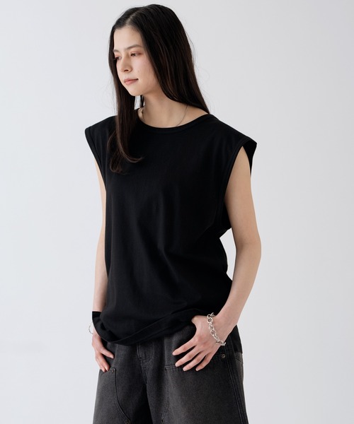 improves(インプローブス)の「無地 ノースリーブ Tシャツ(タンクトップ・メンズ・ホワイト/ブラック/その他・LARGE/X-LARGE/MEDIUM)」の8枚目の写真