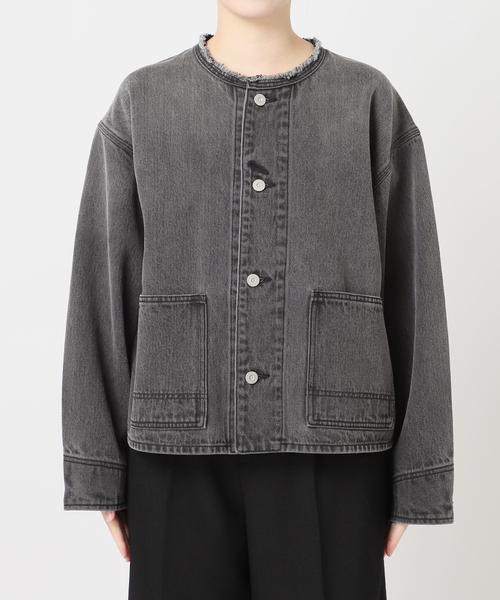 JOURNAL STANDARD（ジャーナルスタンダード）の「《追加2》ワーカーズジャケット（デニムジャケット・レディース・ブラック/ブルー系その他・FREE）」の18枚目の写真