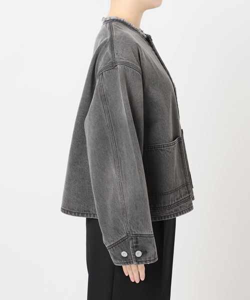 JOURNAL STANDARD（ジャーナルスタンダード）の「《追加2》ワーカーズジャケット（デニムジャケット・レディース・ブラック/ブルー系その他・FREE）」の9枚目の写真