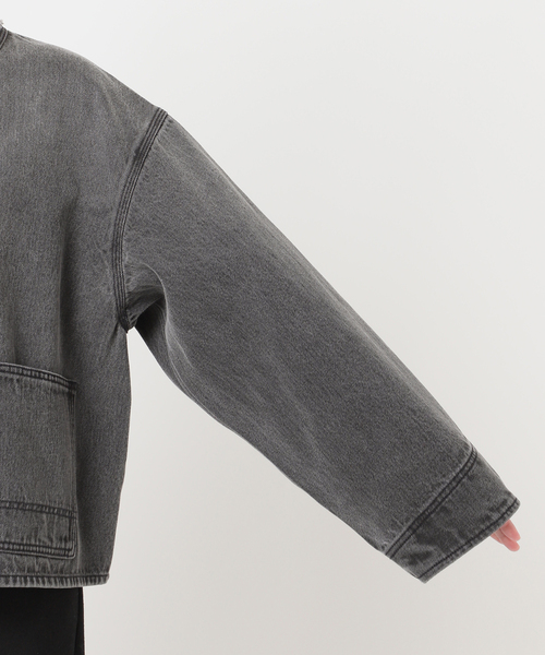 JOURNAL STANDARD（ジャーナルスタンダード）の「《追加2》ワーカーズジャケット（デニムジャケット・レディース・ブラック/ブルー系その他・FREE）」の10枚目の写真