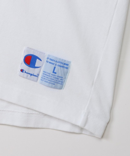 Champion（チャンピオン）の「【Champion/チャンピオン 】フットボールTシャツ（Tシャツ/カットソー・メンズ・オレンジ/杢グレー/ホワイト/ブラック・M/L/XL）」の5枚目の写真