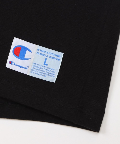 Champion（チャンピオン）の「【Champion/チャンピオン 】フットボールTシャツ（Tシャツ/カットソー・メンズ・オレンジ/杢グレー/ホワイト/ブラック・M/L/XL）」の8枚目の写真