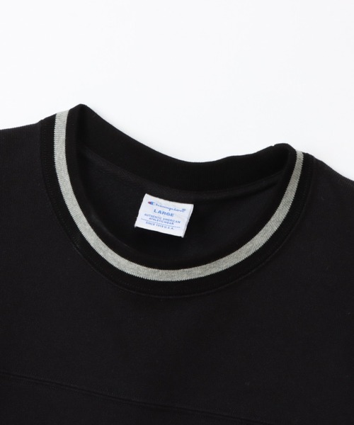 Champion（チャンピオン）の「【Champion/チャンピオン 】フットボールTシャツ（Tシャツ/カットソー・メンズ・オレンジ/杢グレー/ホワイト/ブラック・M/L/XL）」の10枚目の写真
