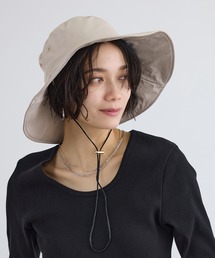 SALON adam et rope'（サロン アダム エ ロペ）の「【WEB限定】2WAYレイヤーハット / 撥水・取り外し可（ハット）」