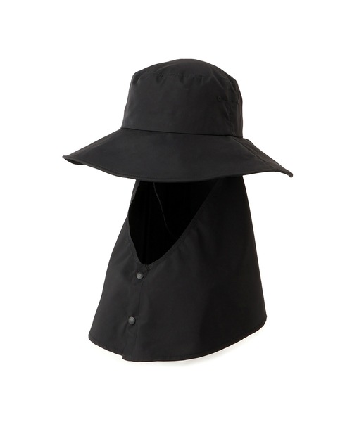 SALON adam et rope'(サロン アダム エ ロペ)の「2WAYレイヤーハット / 撥水・UVケア・取り外し可(ハット・レディース・ブラック/ベージュ系その他2・FREE)」の5枚目の写真