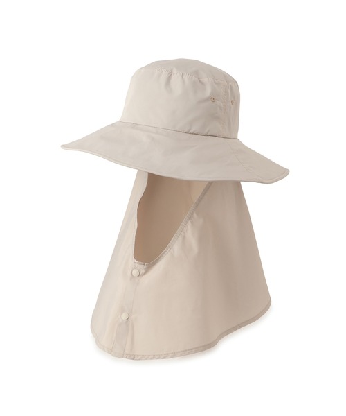 SALON adam et rope'(サロン アダム エ ロペ)の「2WAYレイヤーハット / 撥水・UVケア・取り外し可(ハット・レディース・ブラック/ベージュ系その他2・FREE)」の21枚目の写真