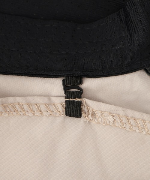 SALON adam et rope'(サロン アダム エ ロペ)の「2WAYレイヤーハット / 撥水・UVケア・取り外し可(ハット・レディース・ブラック/ベージュ系その他2・FREE)」の19枚目の写真