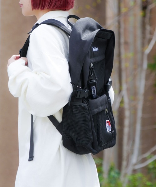BEN DAVIS(ベンデイビス)の「【BEN DAVIS/ベンデイビス】【中身が見えるメッシュポケット】デイパック 30L大容量 前面2ポケット 15インチPC収納(バックパック/リュック・メンズ・ブラック/ブルー/レッド・FREE)」の13枚目の写真