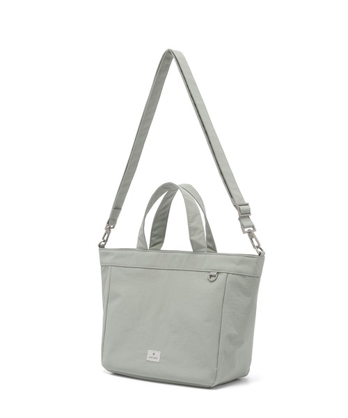 Snow Peak(スノーピーク)の「Snow Peak / Cample 2-Way Tote Bag 5.5L キャンプル 2wayトートバッグ 海外限定(トートバッグ・レディース・ライトベージュ/カーキ/スミクロ・ONE SIZE)」の6枚目の写真
