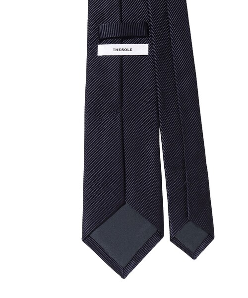 SHIPS(シップス)の「【SHIPS別注】THE SOLE: モガドール ネイビー ソリッド ネクタイ(ネクタイ・メンズ・ネイビー・ONE SIZE)」の3枚目の写真