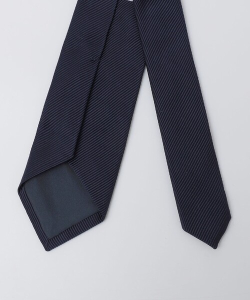 SHIPS(シップス)の「【SHIPS別注】THE SOLE: モガドール ネイビー ソリッド ネクタイ(ネクタイ・メンズ・ネイビー・ONE SIZE)」の5枚目の写真