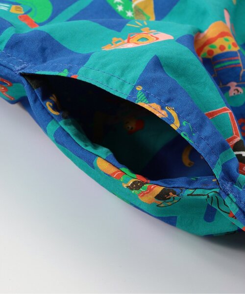 F.O.KIDS(エフオーキッズ)の「【水陸両用/撥水加工】ハイブリッドショーツ(その他パンツ・キッズ・ブルー/レインボー/キナリ・120/110/100/90/160/150/140/130/80)」の5枚目の写真