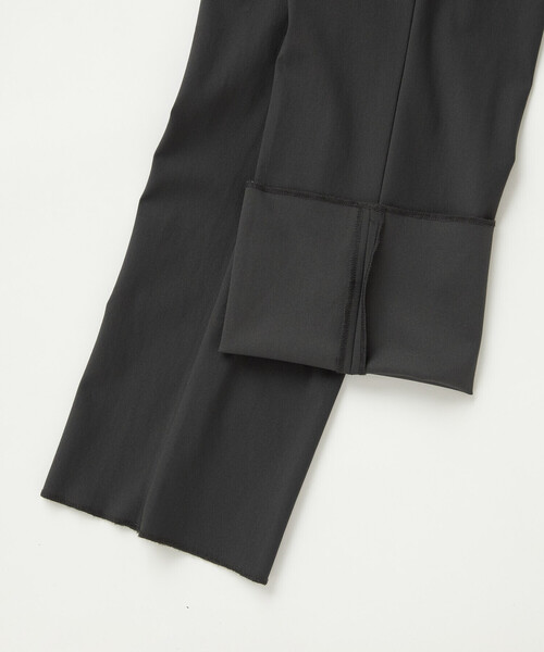 COMME CA MEN（コムサメン）の「【セットアップ対応】福井産 ナイロントリコットジャージー テーパードパンツ（スラックス・メンズ・グレー・M/L/S）」の15枚目の写真