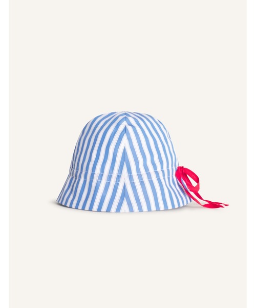 Maison Kitsune(メゾンキツネ)の「GRIGRI STRIPED POPLIN HAT(ハット・キッズ・ストライプ・4/3/2)」の2枚目の写真