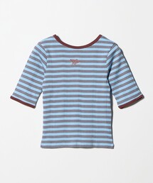 MILLER（ミラー）の「【別注】＜Robert P. Miller＞5分袖 Tシャツ / キッズ  140cm-150cm（Tシャツ/カットソー）」