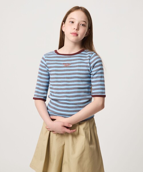 MILLER(ミラー)の「【別注】<Robert P. Miller>5分袖 Tシャツ / キッズ 140cm-150cm(Tシャツ/カットソー・キッズ・レッド/コバルトブルー/イエロー・140cm/150cm)」の6枚目の写真
