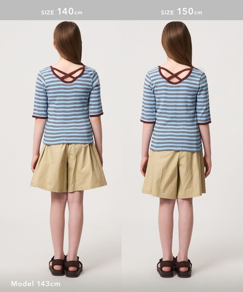 MILLER(ミラー)の「【別注】<Robert P. Miller>5分袖 Tシャツ / キッズ 140cm-150cm(Tシャツ/カットソー・キッズ・レッド/コバルトブルー/イエロー・140cm/150cm)」の10枚目の写真
